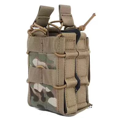 Tactical MOLLE double accessory bag multi-function glove bag outdoor sports running bag tactical equipment