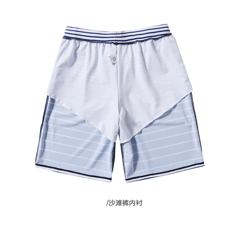 Quần đi biển Những người yêu thích kỳ nghỉ bên bờ biển lỏng lẻo phù hợp với nam giới năm điểm nhanh chóng khô mùa xuân quần bơi nam quần short bãi biển quần đi biển nam big size	