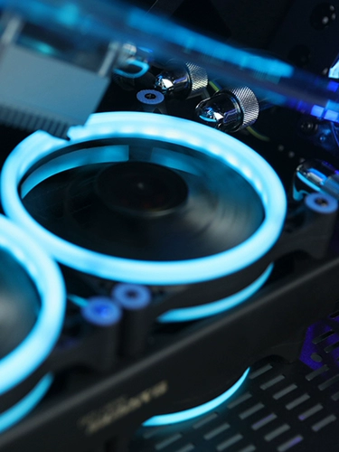 FUXK Научная фантастика Космос EVE Theme I7 13700K RTX3070TI Split Water Cooling Host Desktop