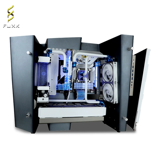 FUXK Yingguang in Win S рамка Gundam Perfect Unicorn Water Cold Mod Modified Madified Desktop Machine