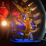 FUXK Gundam Bust Unit 3 Стальной алюминиевый гибридный игровой корпус ROG Family Bucket ATX-совместимый корпус с водяным охлаждением