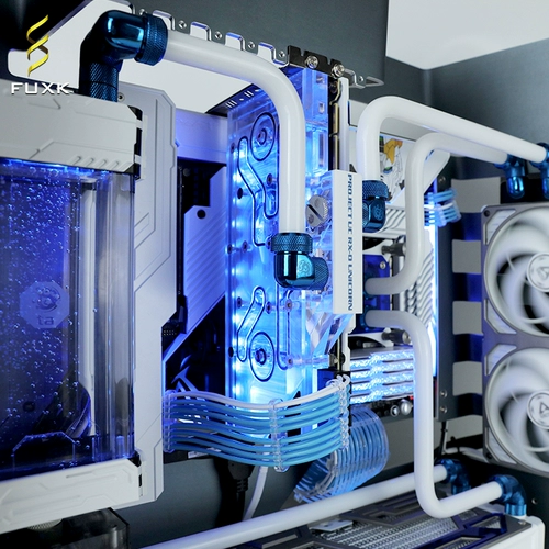 FUXK Yingguang in Win S рамка Gundam Perfect Unicorn Water Cold Mod Modified Madified Desktop Machine