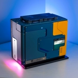 FUXK Cool Supreme's Cube Cube NR200P Cyberpunk ITX Mini Water -Cooled Custom Desktop Desktop