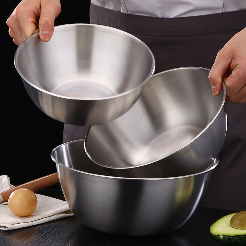 Bakery basin commercial baking basin stainless steel pot stainless steel pot and pepper