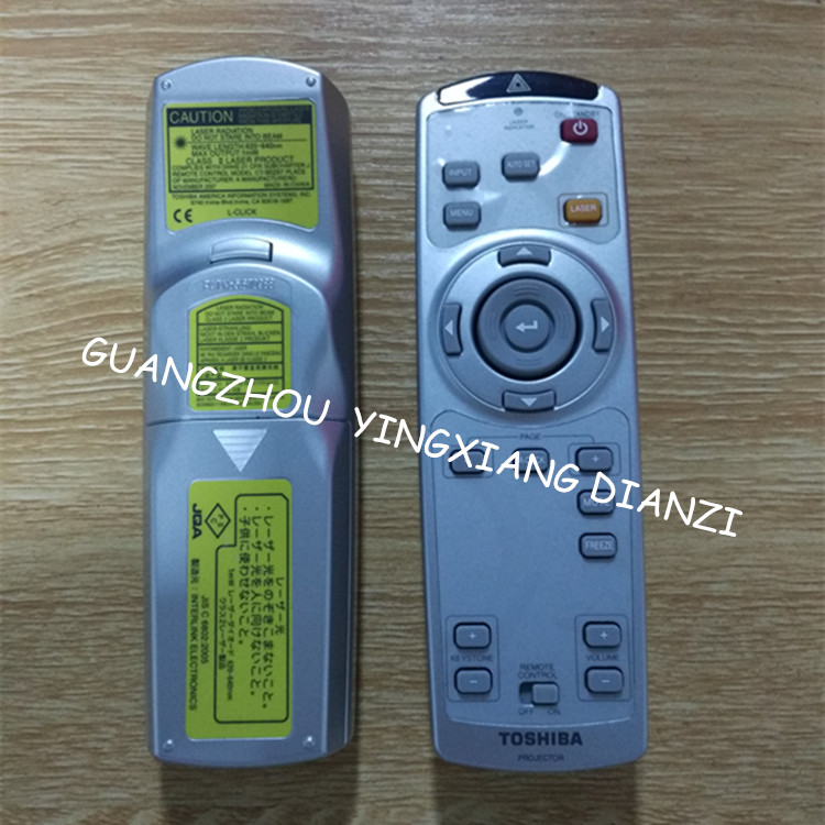 Phụ kiện máy chiếu Toshiba Điều khiển từ xa máy chiếu Toshiba Bản gốc xác thực (Model: CT-90297)