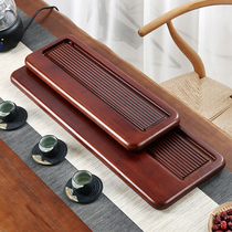 Kung Fu tea set tea tray home simple drainage type whole piece heavy bamboo Japanese tea sea tea table modern living room tea tray