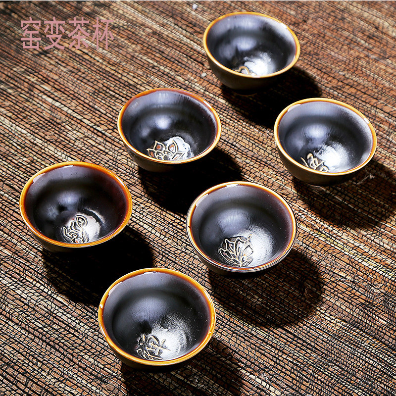 Ceramic Kilns Tea Cup Creative personal cup Zen epiphany tea tasting tea tasting cup Tea drinking cup
