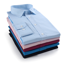 Tree rabbit long sleeve shirt 2020 new mens fashion business casual mens shirt slim shirt solid color