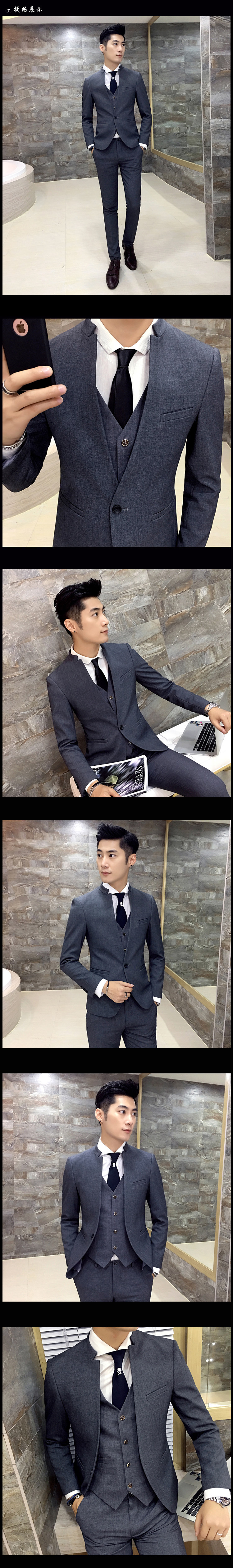 Costume homme en polyester pour Quatre saisons - Ref 1551196 Image 5