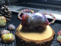 Salt Source Heaven thanks to the original mine Manau pure handmade engraving piece male and female suspended pendant Yupei Yupei