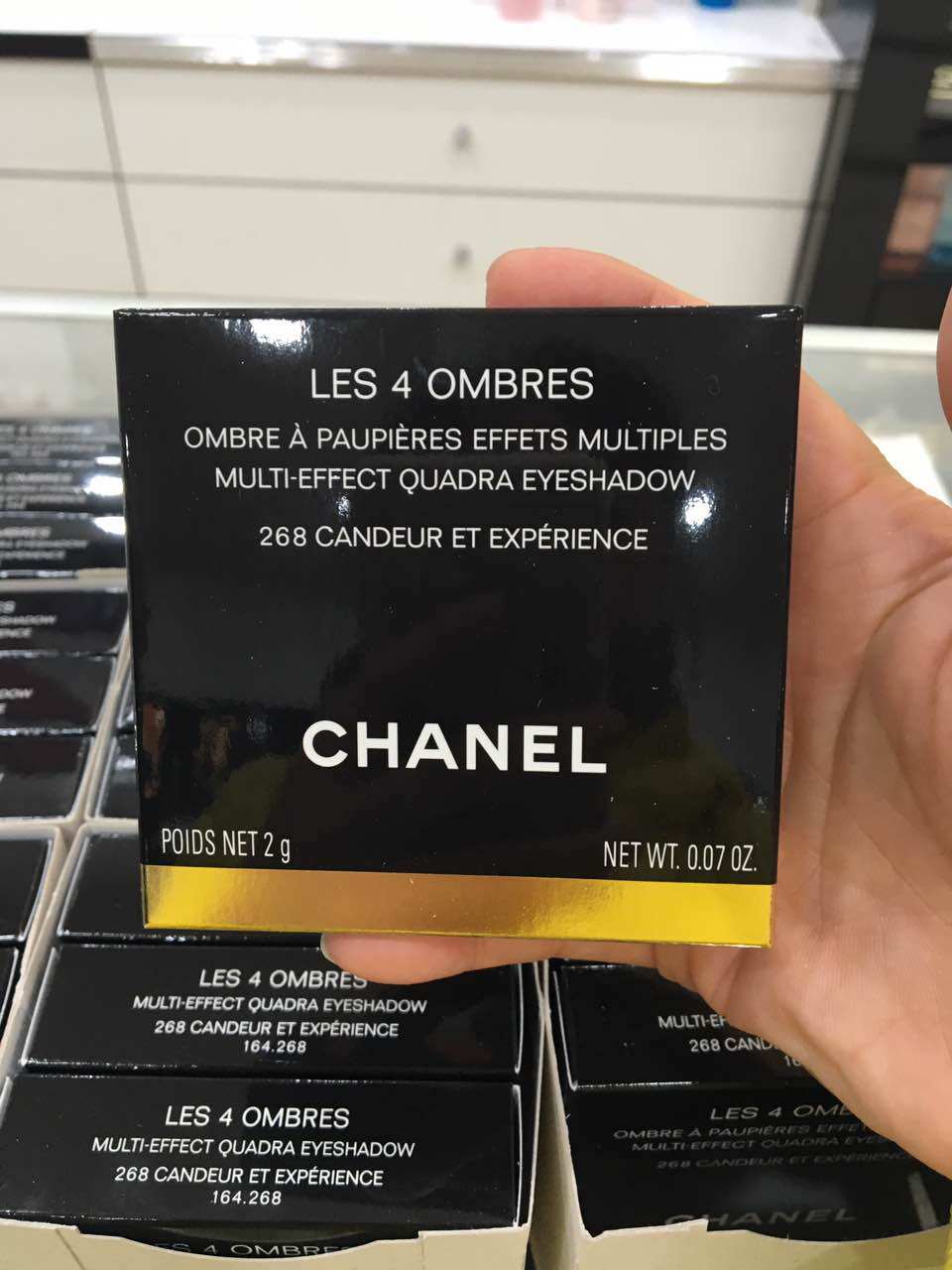 Тени для век 在途 chanel香奈儿4色限量268眼影 断货款