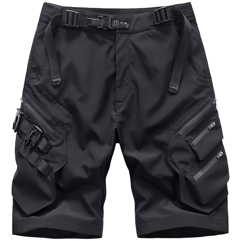 Vip Multi-Pocket Functional Cargo Shorts for Men, Summer Large Size Casual Five-Point Shorts, Quick-Dry Sports Mid-Length Pants ins Trendy Brand