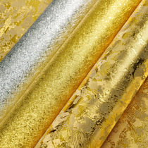 Feuille dor Papier en papier Épinoche Décoration Peinture dor Golden Golden Golden Jaune dor Dessin de dessin Ceiling Wall Paper