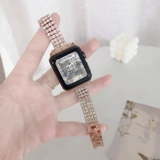Применимо к Apple 7 Смотреть AppleWatch8 ремешок iWatch6 Generation Metal Diamond 40mm44 Girl 5 New Ultra Summer 41mm45 Creative Personality Tide Fashion High -End Inspiration