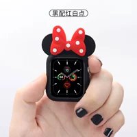 Черная красная и белая точка раковина