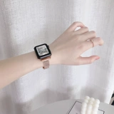 Применимо к Apple 7 Смотреть AppleWatch8 ремешок iWatch6 Generation Metal Diamond 40mm44 Girl 5 New Ultra Summer 41mm45 Creative Personality Tide Fashion High -End Inspiration