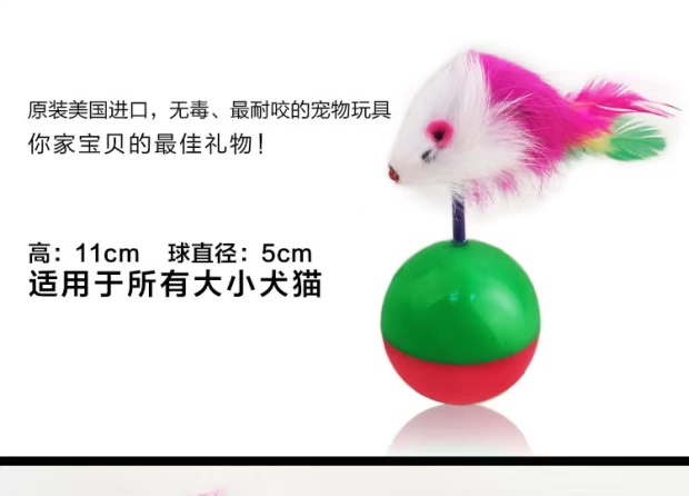 Pet mèo cung cấp đồ chơi mèo thỏ lông mèo vui mèo chuột hài hước mèo chó điên búp bê mèo yêu thích chơi