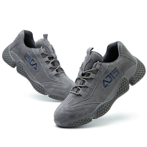 Мужские дезодорированные рабочие нескользящие туфли, мягкая подошва