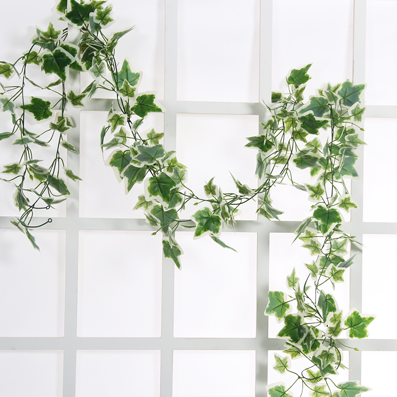 Emulated leaf vines vine leaf grape tree leaf vines decoration suspended ceiling piping winding simulation plastic fake flowers