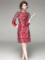 Красная юбка, делается под заказ, 88см