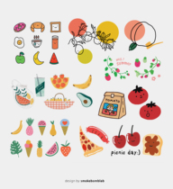 smokebomblab Kids Fun Tattoo Sticker Set Boys and Girls Party