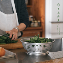 〈 Aomori Canteen 〉 Japan Matsunoya aluminum drain basket washing basket fruit storage hollow basket Korean made