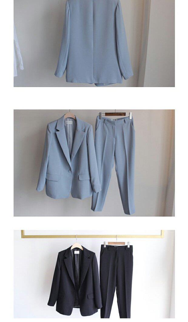 Длинный комплект, черный модный пиджак классического кроя, 2023, средней длины              