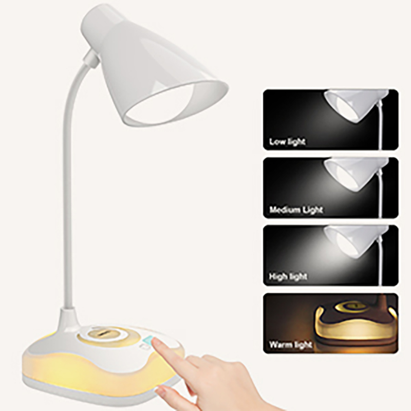 Export laomei high-quality new OEMIL LED ebony lamp charging eye reading lamp energy saving atmosphere headlight