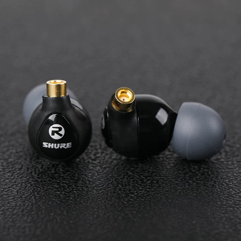 Шур SE112-BT1 Bluetooth наушники, высокий уровень звукоизоляции, спортивная модель, MMCX адаптация наушника, чип Qualcomm, водонепроницаемость IPX4