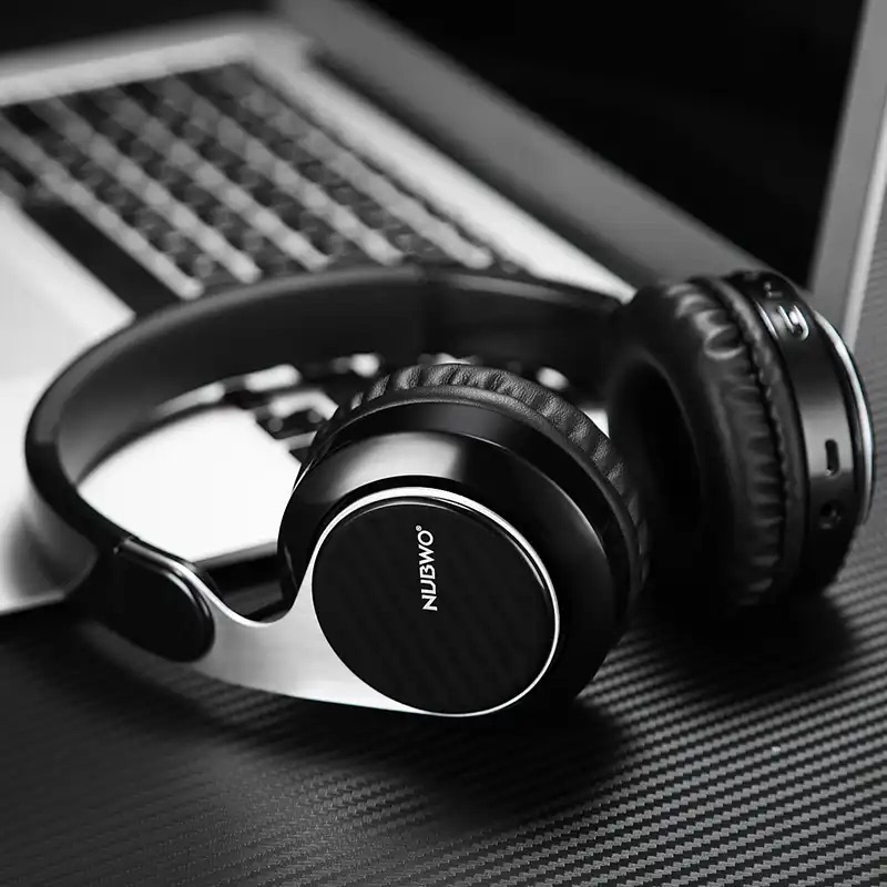Affordable Nubwo S8 Over-Ear Headphones, Portable, Clear Wireless Bluetooth Headphones, Hifi High Sound Quality