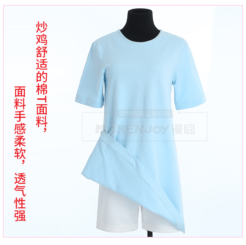 [囧 囧] Làm việc tế bào cos tiểu cầu Loli cosplay trang phục T-shirt Giày bìa Spot cosplay luffy