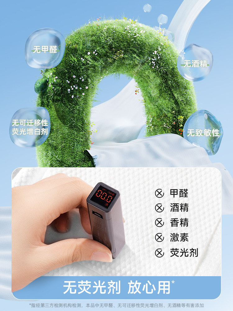 [Buy Now] Deeyeo Baby Soft Towels Hanging Face Towels Wall-Mounted Disposable Cleansing Towels 10 Packs