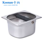 Thép không gỉ cà phê bột xô xỉ xỉ cà phê xỉ xỉ bể xô xỉ bán tự động phụ kiện máy pha cà phê - Cà phê