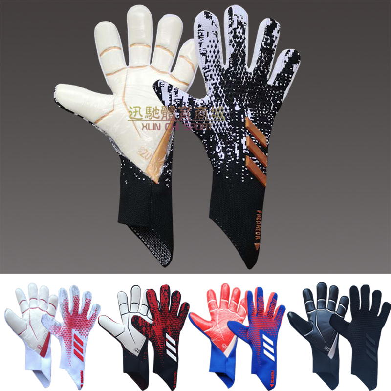 Clear Senior Falcon Goalkeeper Gloves Training Adult Goalkeeper Gloves Thickening Latex