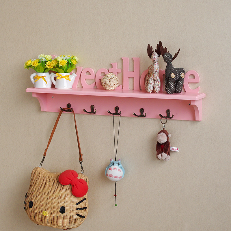 Multifunctional nail wall rack clothes hook wall hanging creative home hanger living room coat hook in the bedroom