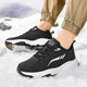 Li Yuxin men's shoes winter plus velvet to keep warm and thickened two cotton shoes men's non-slip waterproof running shoes travel sports shoes