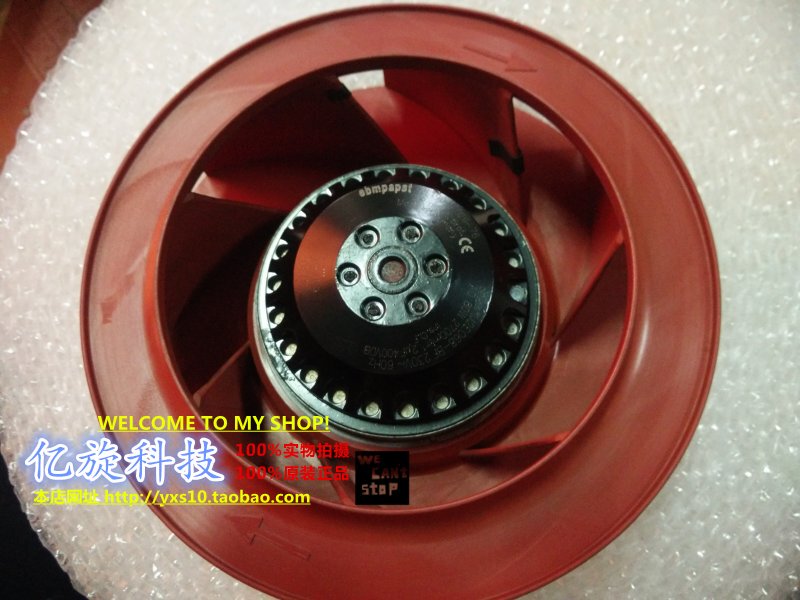 Original Genuine Turbo Centrifugal Fan R2E190-Ao26-76/09/05 230V 80W