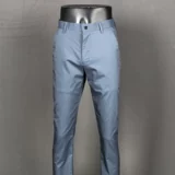 Мужские трехмерные летние приталенные модные штаны для отдыха, свободный прямой крой, в корейском стиле