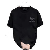 Модная качественная хлопковая рубашка для отдыха, короткий рукав, круглый воротник, оверсайз