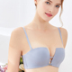 Braless dây đeo ít đồ lót womens mỏng dày sexy áo cưới ngực nhỏ tụ tập withno vòng thép không dấu vết áo ngực