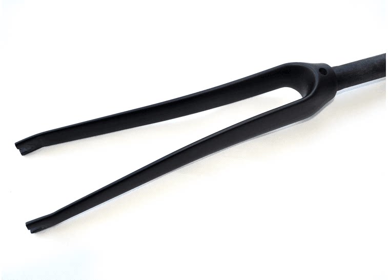 Ultra Light Full Carbon Fiber No Mark Front Fork Road Front Fork Dead Fly Racing Bike Carbon Fiber Front Fork 28 60