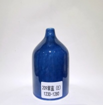 Satisfied pottery art glaze Jingdezhen pottery glaze pottery bar teaching special electric kiln glaze blue 5kg barrel