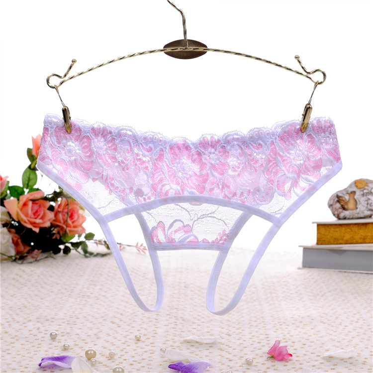 Bốn mảnh cám dỗ nóng đầy đủ trong suốt thongs siêu mỏng ren phối đồ lót người thật trước và sau khi mở quần sịp nam