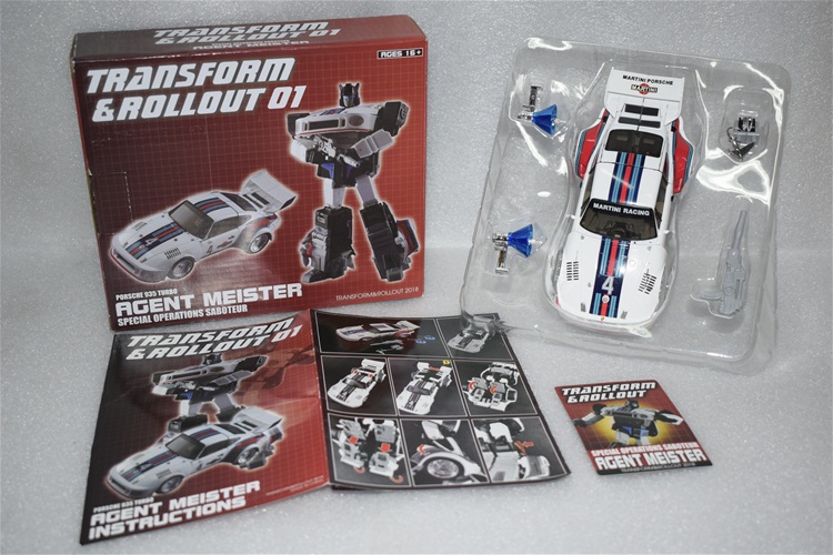 New Transformers Transform and Rollout TnR TR-01 Agent Meister MP JAZZ In Stock