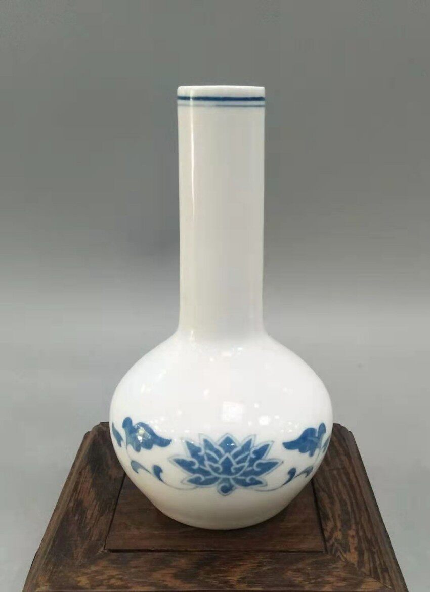 醴陵老瓷器群力80年代生产釉下五彩139球形花插-淘宝Taobao | 天猫Tmall