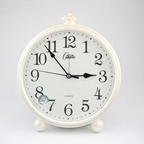 Combus European clock clock silent bedroom creative desktop clock living room old pendulum clock alarm clock