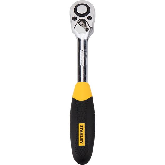 Stanley Tools 6.3/10/12.5mm 고무 손잡이 퀵 릴리스 래칫 렌치 78-066/067/068-23