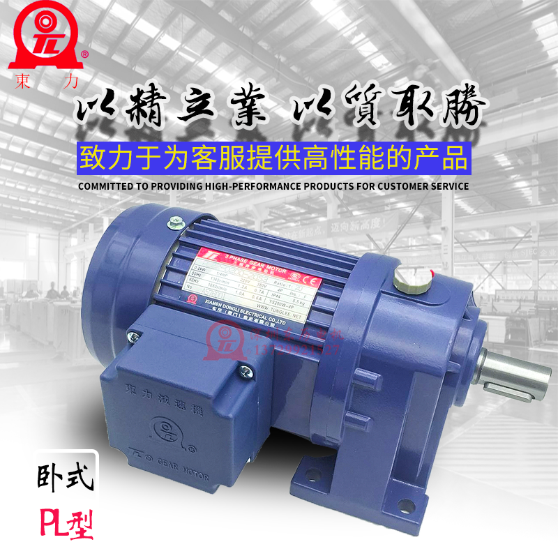 TL Dongli Xiamen gear motor YS100W~1500W Horizontal motor TUNGLEE Taiwan DONGLI PL