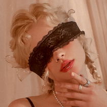 Flirting Sexy Perspective Lace Ribbon Fairy Eye Mask Underwear Accessories Passion Products Sex Accessories Womens Mask