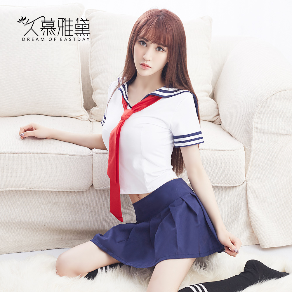 Sexy Spice inside clothes Maid Dress Uniform Sexual Anecdotic Seduction Passion To Tease Fun Campus JK Suit